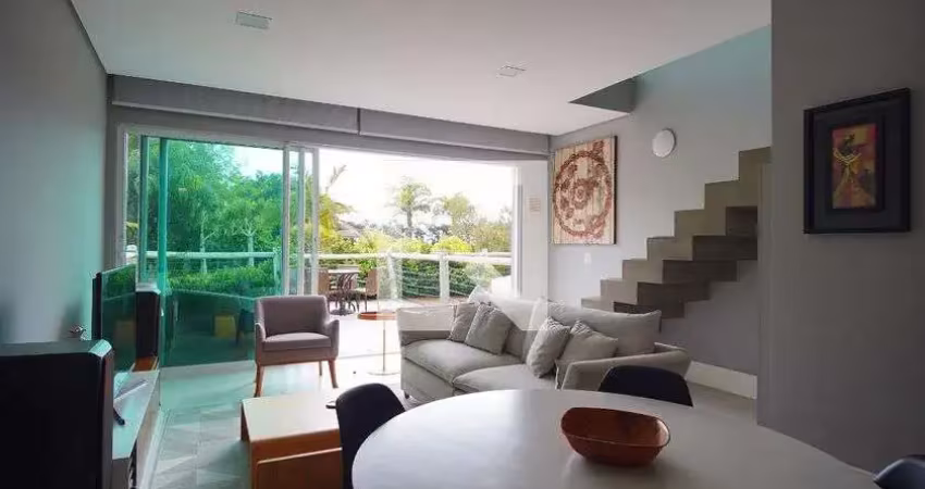 Apartamento para aluguel - canasvieiras, 1 quarto,  130 m² - florianópolis