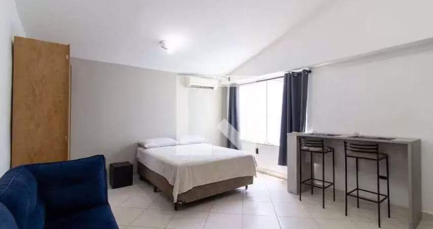 Kitnet / stúdio para aluguel - bosque, 1 quarto,  19 m² - campinas