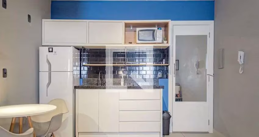 Kitnet / stúdio para aluguel - centro, 1 quarto,  30 m² - florianópolis