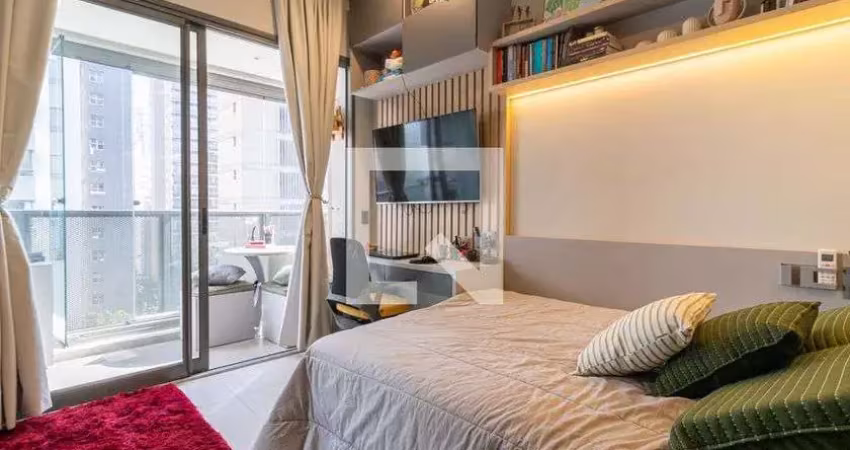 Kitnet / stúdio para aluguel - moema, 1 quarto,  27 m² - são paulo