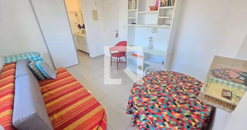 Apartamento para aluguel - ponta da praia, 1 quarto,  49 m² - santos
