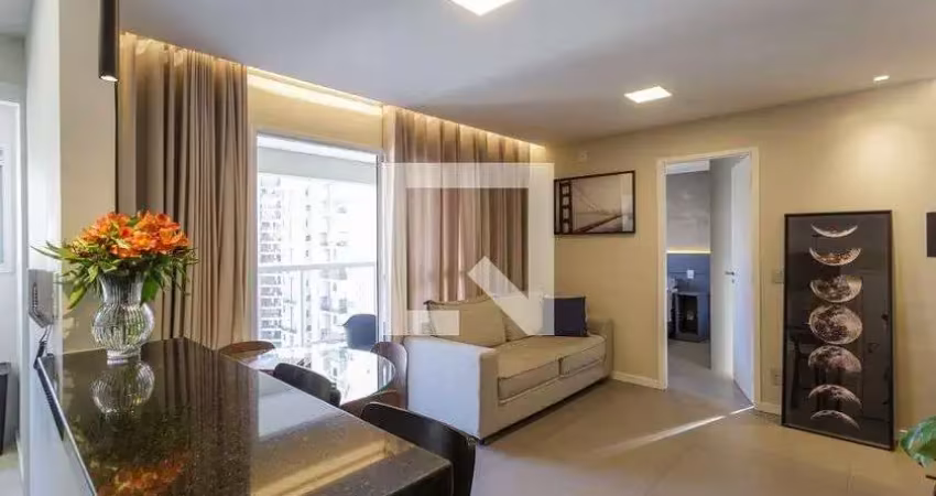 Apartamento para aluguel - moema, 1 quarto,  45 m² - são paulo