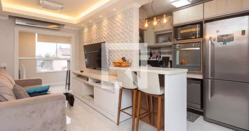 Apartamento para aluguel - jardim itu-sabará, 3 quartos,  76 m² - porto alegre