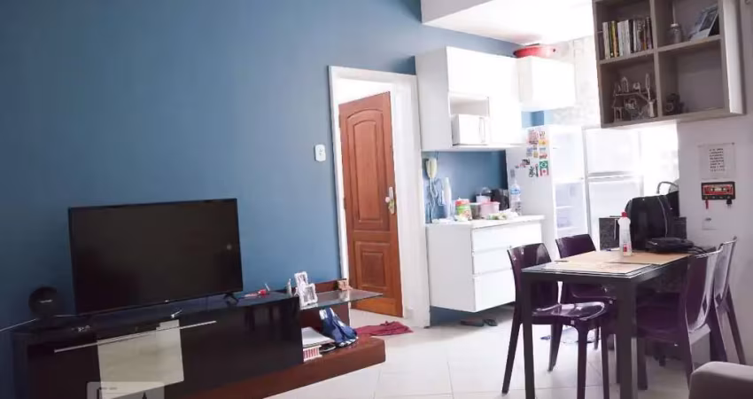 Apartamento para aluguel - laranjeiras, 1 quarto,  60 m² - rio de janeiro