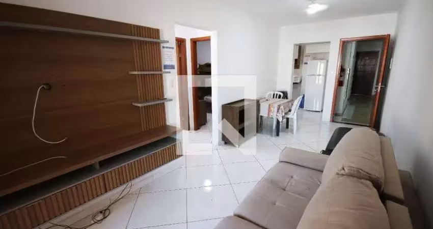 Apartamento para aluguel - vila assunção, 2 quartos,  75 m² - praia grande