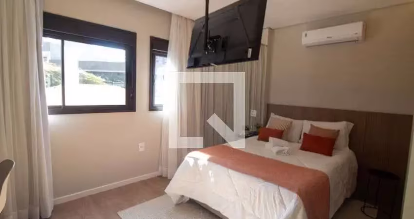 Kitnet / stúdio para aluguel - chácara santo antonio, 1 quarto,  31 m² - são paulo