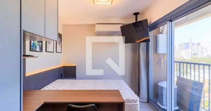 Kitnet / stúdio para aluguel - brooklin, 1 quarto,  30 m² - são paulo