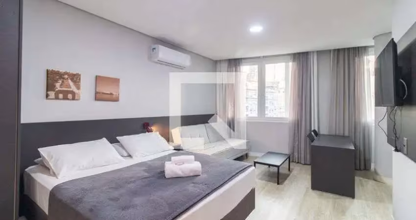 Kitnet / stúdio para aluguel - centro histórico, 1 quarto,  30 m² - porto alegre