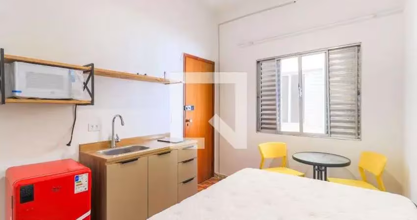 Kitnet / stúdio para aluguel - brooklin, 1 quarto,  14 m² - são paulo