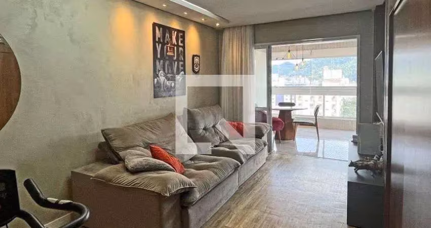 Apartamento para aluguel - campo grande, 2 quartos,  95 m² - santos
