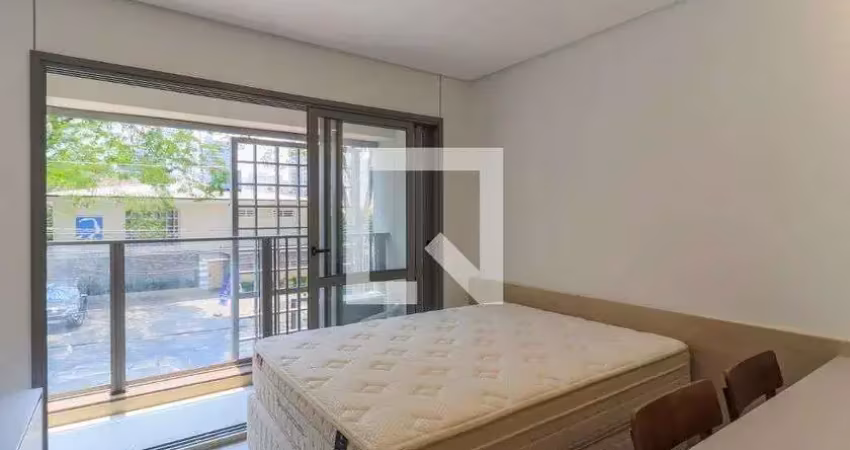 Kitnet / stúdio para aluguel - brooklin, 1 quarto,  26 m² - são paulo