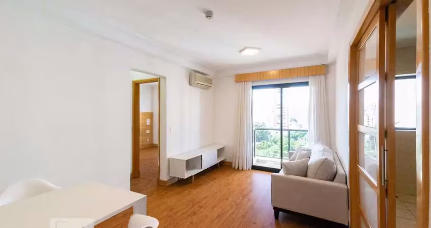 Apartamento para aluguel - moema, 1 quarto,  48 m² - são paulo