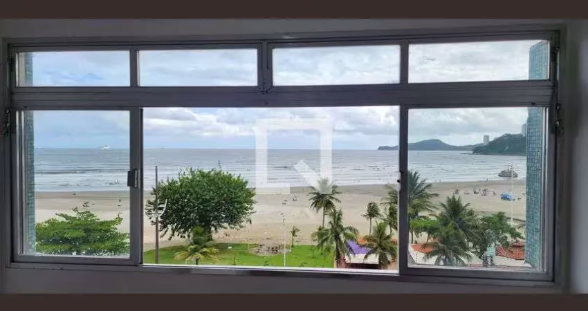 Kitnet / stúdio para aluguel - josé menino, 1 quarto,  36 m² - santos