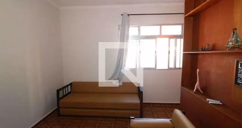 Kitnet / stúdio para aluguel - vila tupi, 1 quarto,  45 m² - praia grande