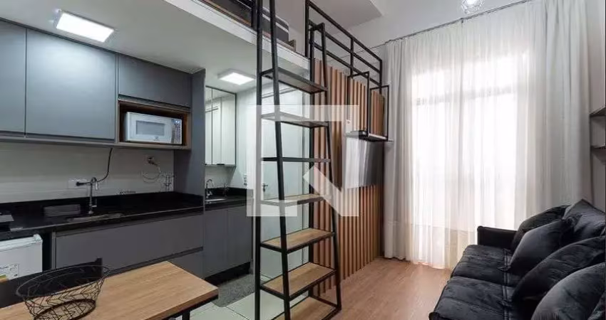 Kitnet / stúdio para aluguel - mossunguê , 1 quarto,  39 m² - curitiba