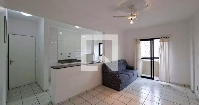 Apartamento para aluguel - canto do forte, 1 quarto,  58 m² - praia grande