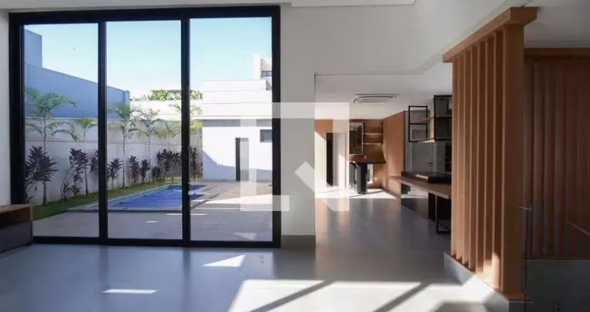 Casa / sobrado em condomínio para aluguel - vila do golfe, 3 quartos,  490 m² - ribeirão preto