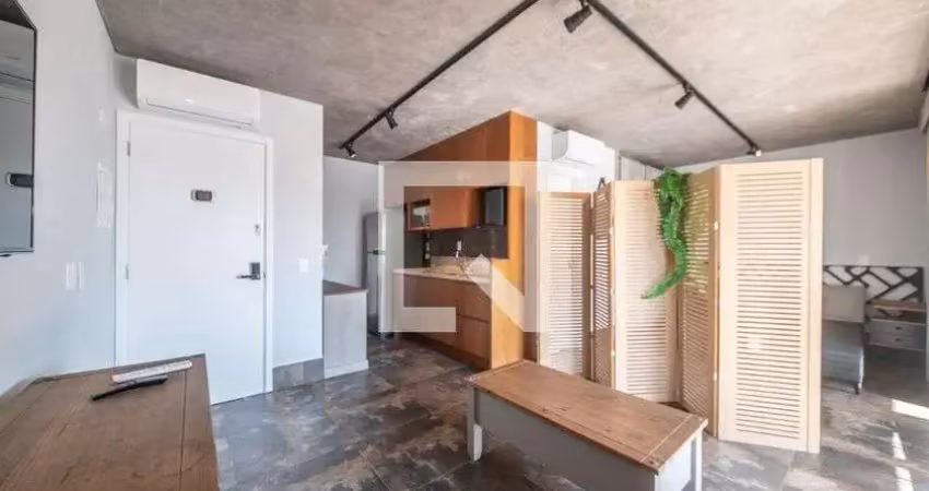Kitnet / stúdio para aluguel - brooklin, 1 quarto,  43 m² - são paulo