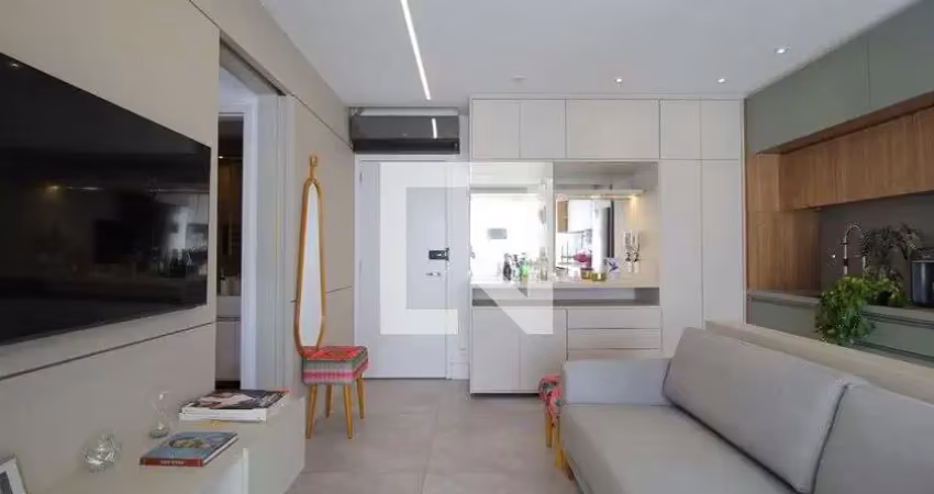 Apartamento para aluguel - moema, 1 quarto,  46 m² - são paulo