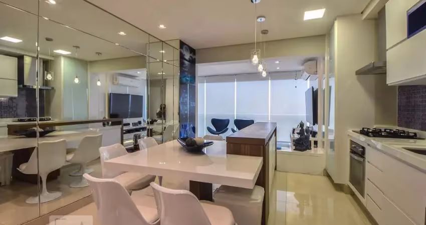 Apartamento para aluguel - brooklin, 1 quarto,  52 m² - são paulo