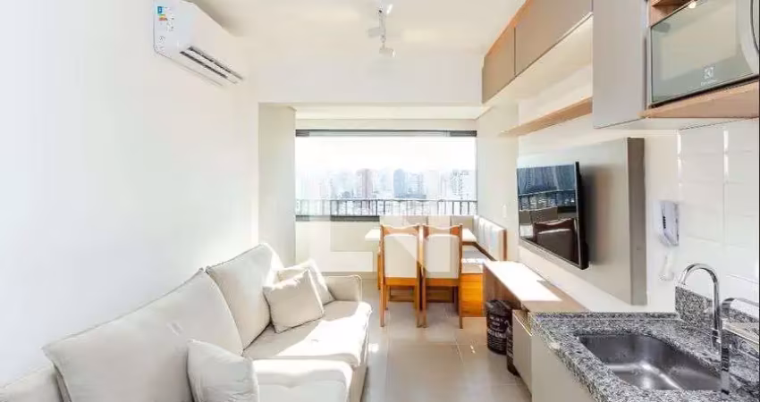 Apartamento para aluguel - moema, 1 quarto,  32 m² - são paulo