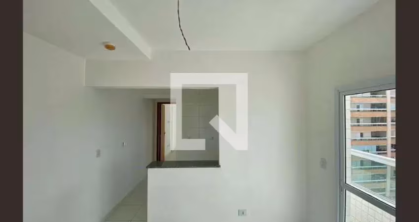 Apartamento para aluguel - boqueirão, 1 quarto,  40 m² - praia grande