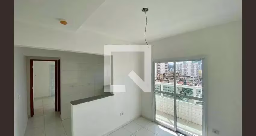 Apartamento para aluguel - boqueirão, 1 quarto,  40 m² - praia grande