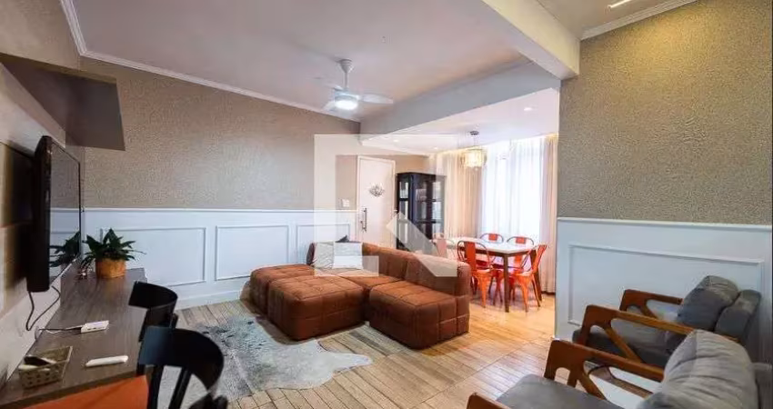 Apartamento para aluguel - gonzaga , 2 quartos,  90 m² - santos