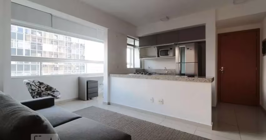 Apartamento para aluguel - centro, 1 quarto,  42 m² - belo horizonte
