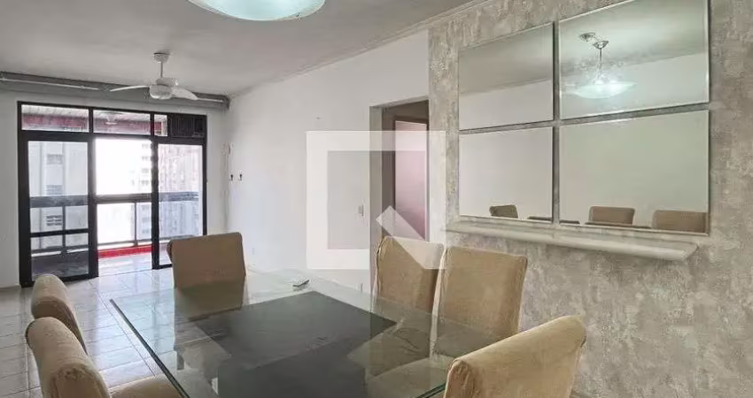 Apartamento para aluguel - ponta da praia, 2 quartos,  104 m² - santos