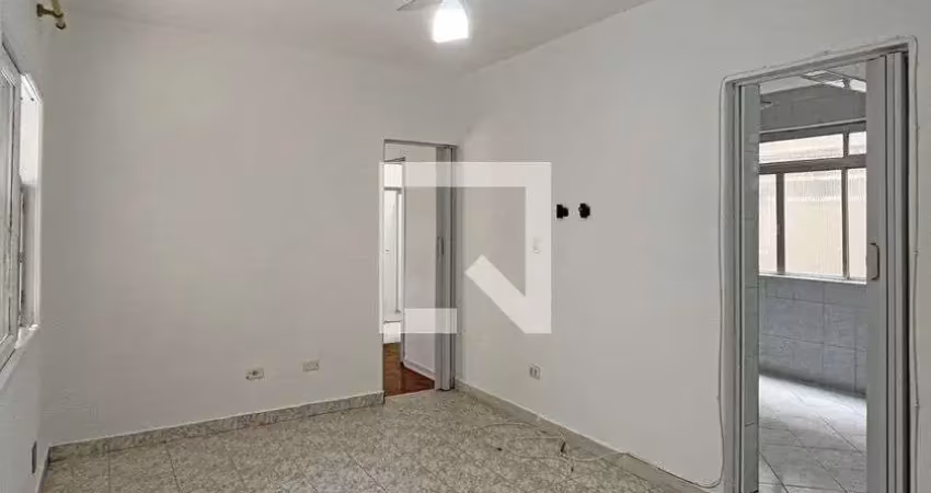Apartamento para aluguel - josé menino, 1 quarto,  55 m² - santos