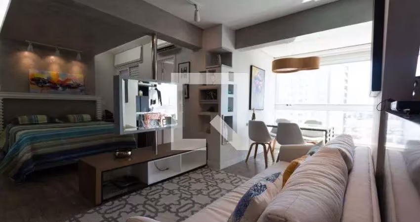 Kitnet / stúdio para aluguel - setor marista, 1 quarto,  45 m² - goiânia