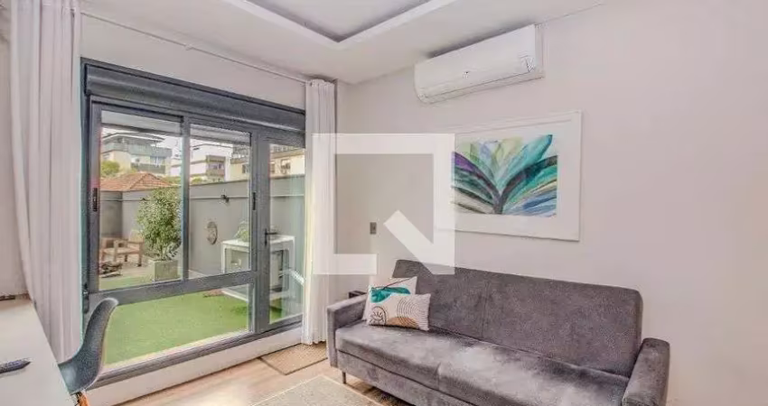 Kitnet / stúdio para aluguel - independência, 1 quarto,  80 m² - porto alegre