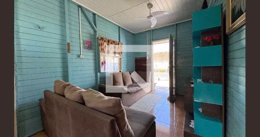 Casa para aluguel - scharlau, 2 quartos,  45 m² - são leopoldo