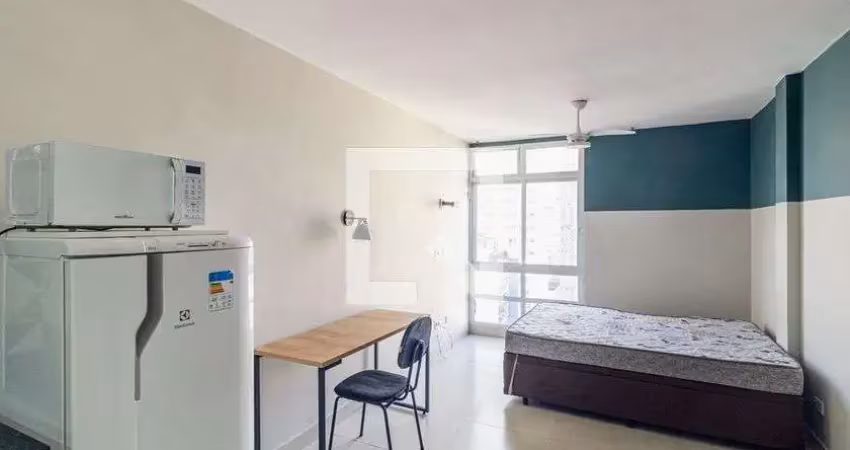 Kitnet / stúdio para aluguel - santa cecília, 1 quarto,  24 m² - são paulo