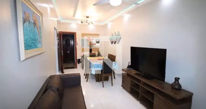 Apartamento para aluguel - canto do forte, 2 quartos,  73 m² - praia grande