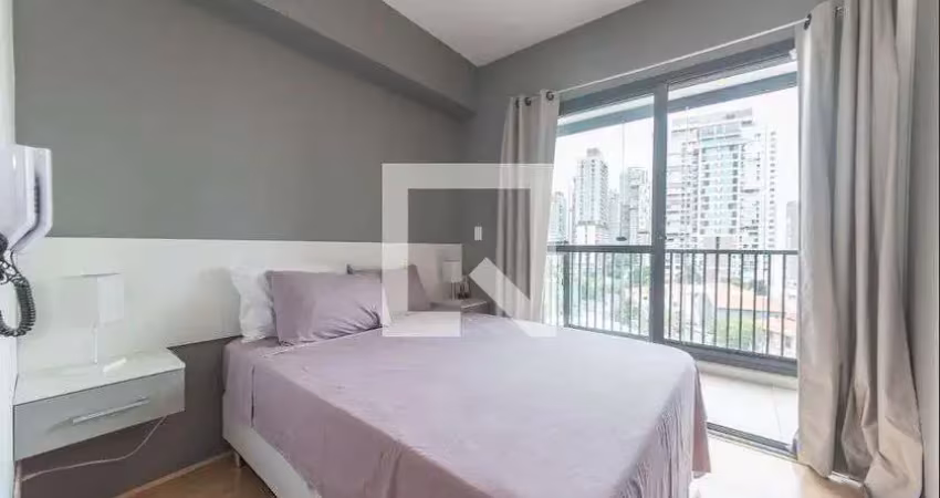 Kitnet / stúdio para aluguel - brooklin, 1 quarto,  28 m² - são paulo