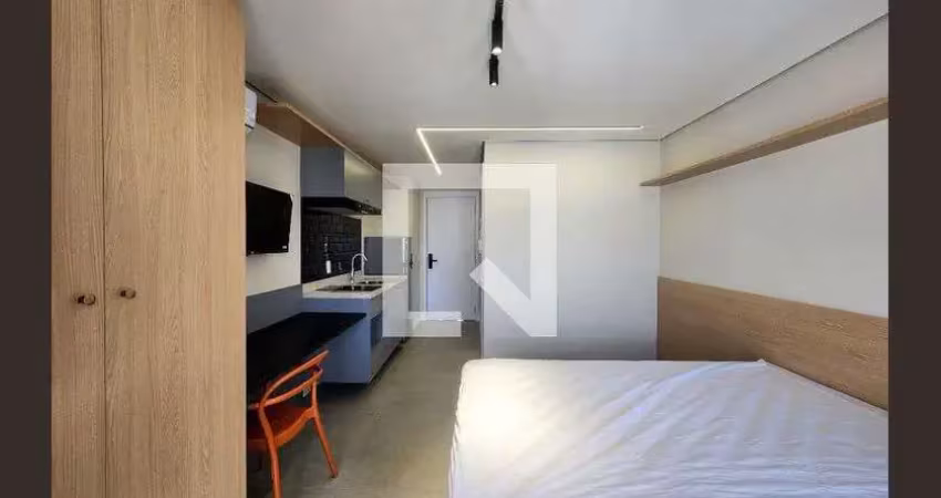 Kitnet / stúdio para aluguel - moema, 1 quarto,  28 m² - são paulo