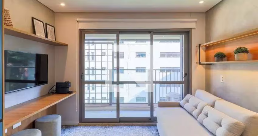Kitnet / stúdio para aluguel - brooklin, 1 quarto,  25 m² - são paulo