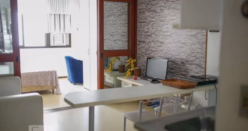 Apartamento para aluguel - centro histórico, 1 quarto,  32 m² - porto alegre