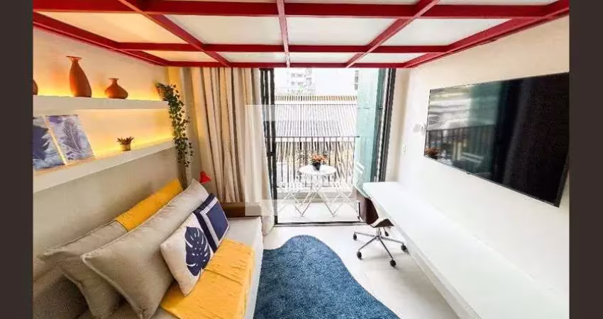 Apartamento para aluguel - chácara santo antonio, 1 quarto,  25 m² - são paulo