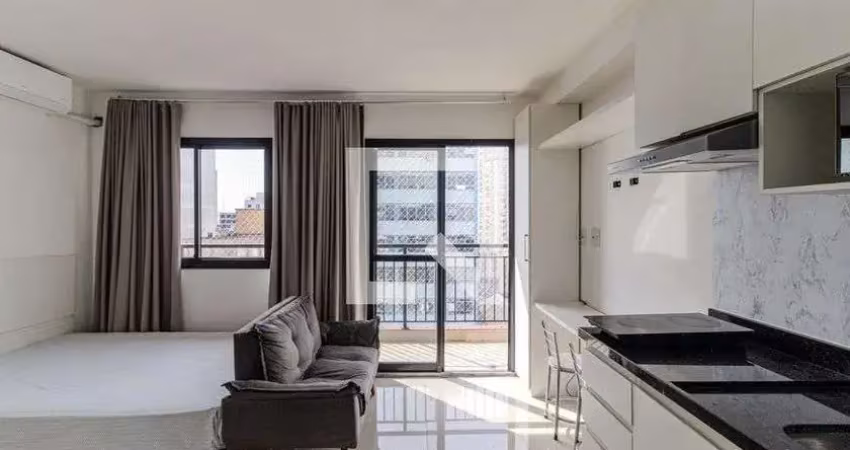 Kitnet / stúdio para aluguel - centro, 1 quarto,  26 m² - são paulo