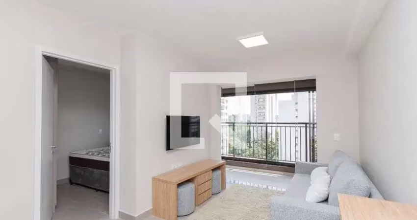 Kitnet / stúdio para aluguel - brooklin, 1 quarto,  35 m² - são paulo