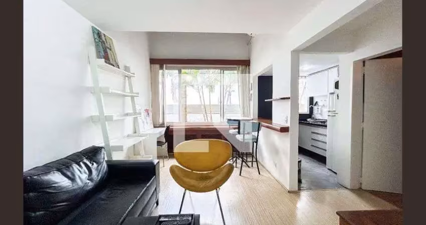 Apartamento para aluguel - brooklin, 1 quarto,  50 m² - são paulo