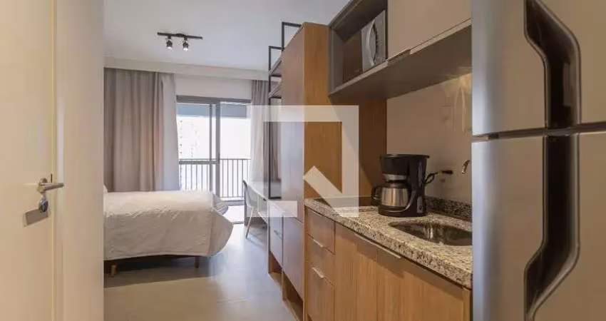 Kitnet / stúdio para aluguel - moema, 1 quarto,  26 m² - são paulo
