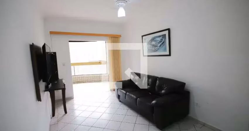 Apartamento para aluguel - aviação, 1 quarto,  62 m² - praia grande