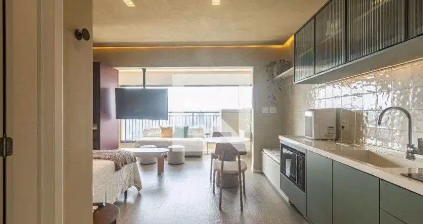 Kitnet / stúdio para aluguel - moema, 1 quarto,  35 m² - são paulo