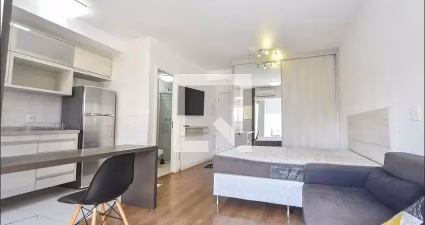 Kitnet / stúdio para aluguel - brooklin, 1 quarto,  35 m² - são paulo