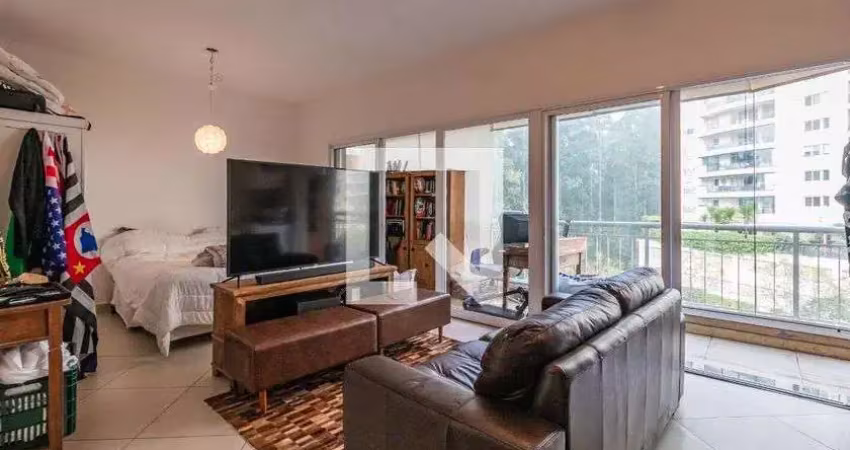 Apartamento para aluguel - alphaville, 1 quarto,  50 m² - santana de parnaíba