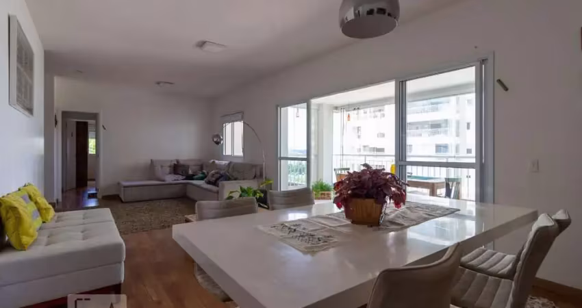 Apartamento para aluguel - alphaville, 3 quartos,  136 m² - santana de parnaíba